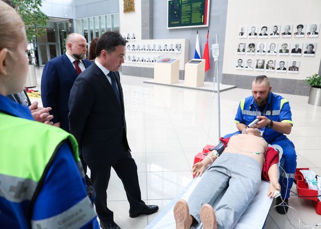 Андрей Воробьев приветствовал участников съезда специалистов скорой помощи "Вызов Подмосковья-2026"