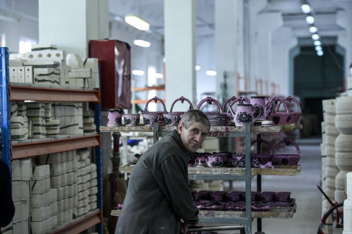 Производство знаменитого Гжельского фарфора