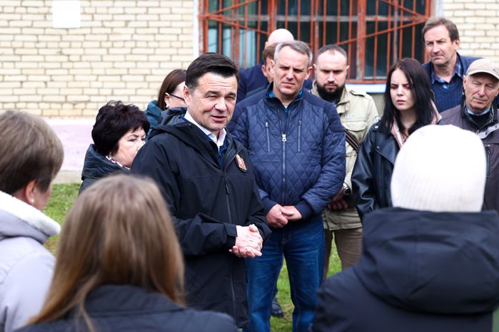 Андрей Воробьев рассказал о планах модернизации ВЗУ №6 в п. Лесной г.о. Пушкинский