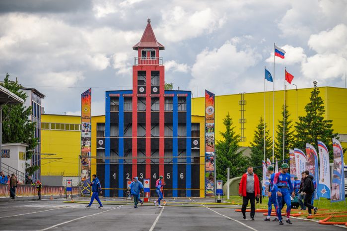 Турнир по пожарно-спасательному спорту в память о тренере В.И. Яблочкине в Подольске