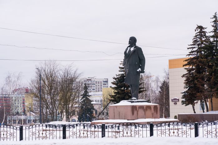 Краснознаменск. Виды города. Зима