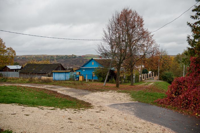 Осенние виды села Спас-Дощатый