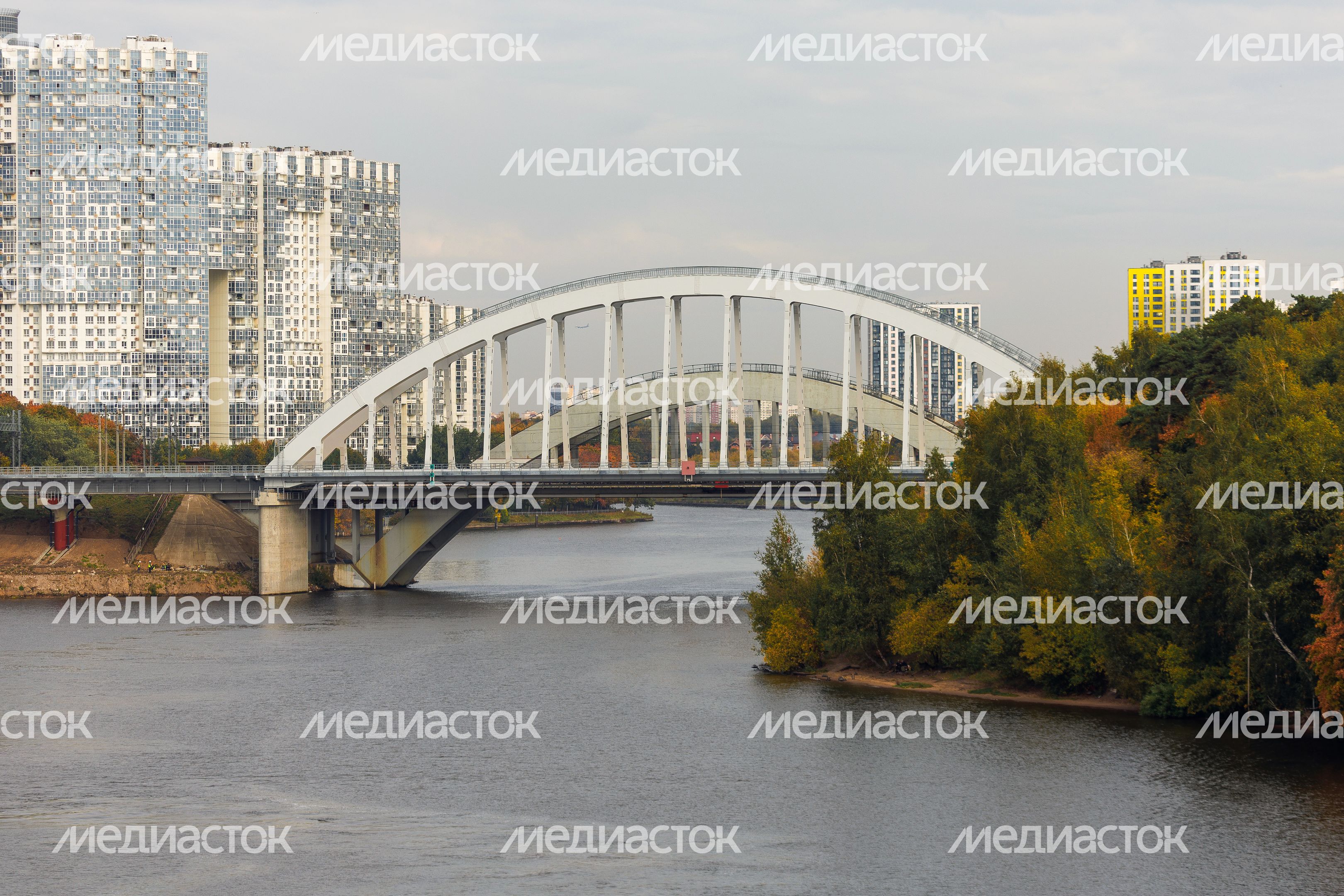 Химкинский железнодорожный мост через Москву-реку Химкинский железнодорожный мост через Москву-реку