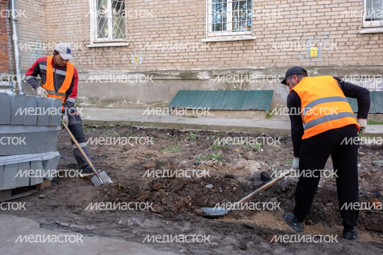 В Подмосковье продолжаются работы по приведению дворов в соответствие