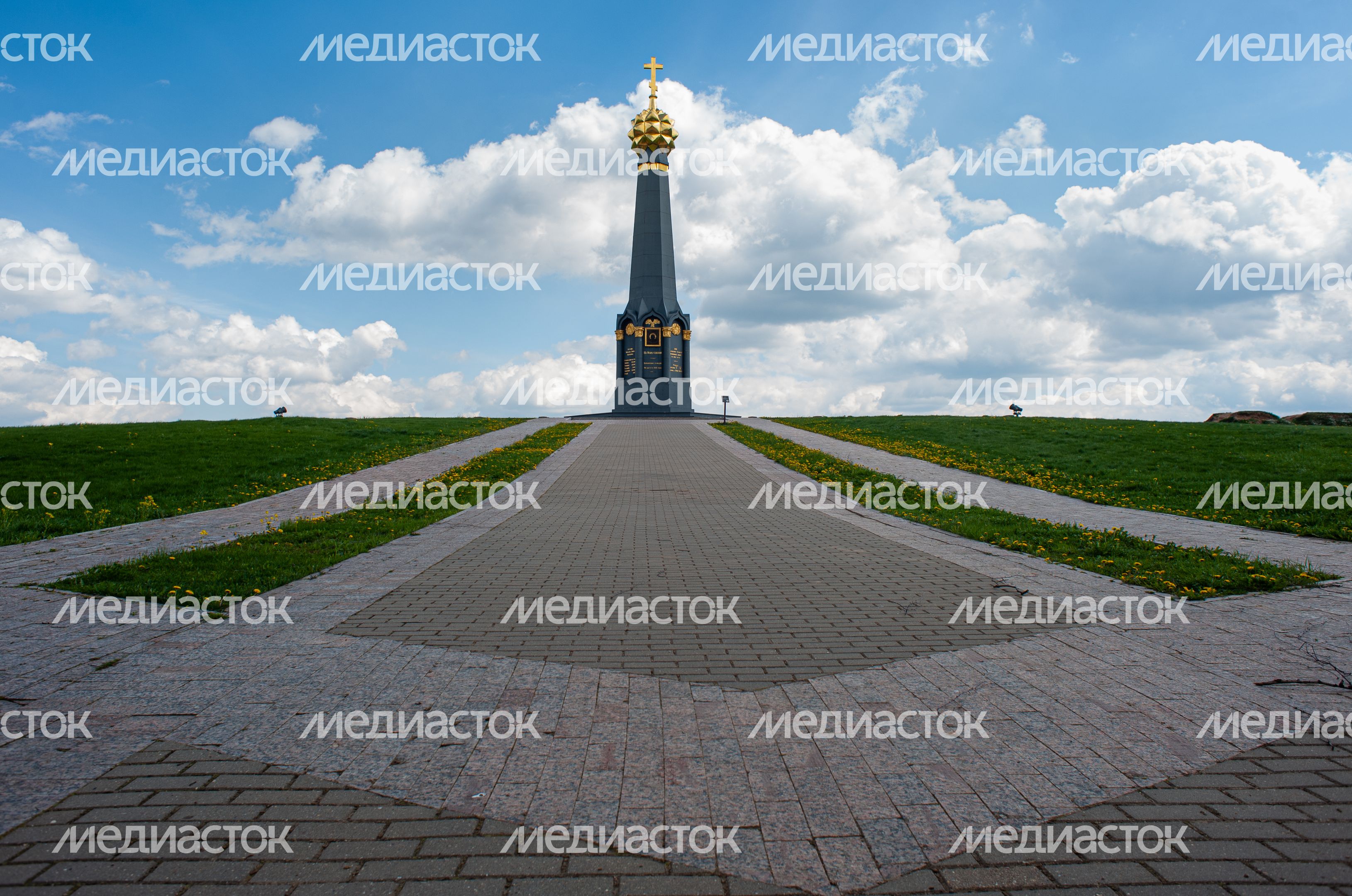 Весенние виды Музея-заповедника Бородинское поле