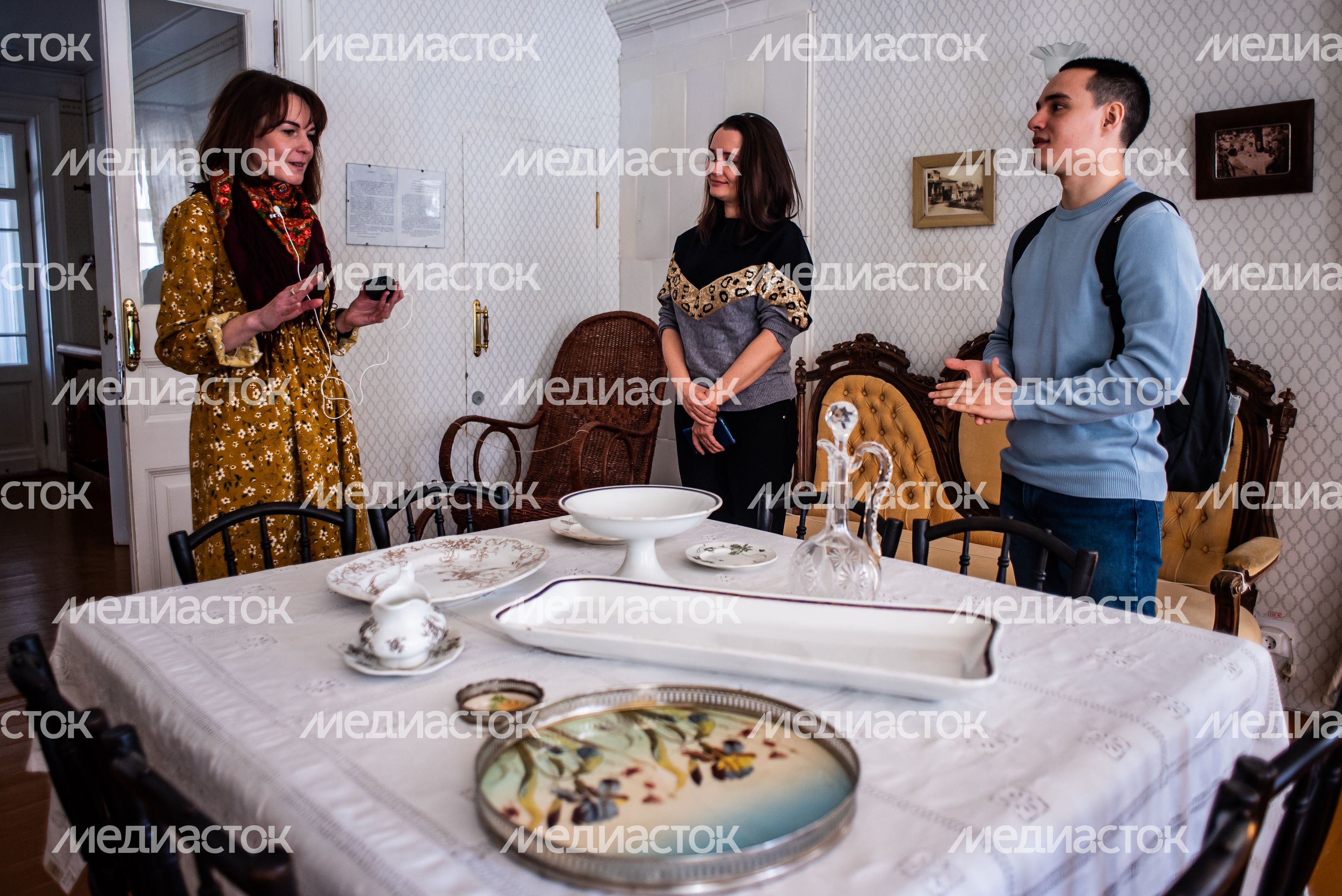 Зимние виды усадьбы Шахматово