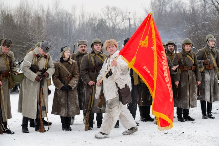 Мытищи. Военно-историческая реконструкция «Разгром немецких войск под Москвой»