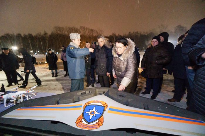 Проверка готовности купели на Ивановских прудах к крещенским купаниям