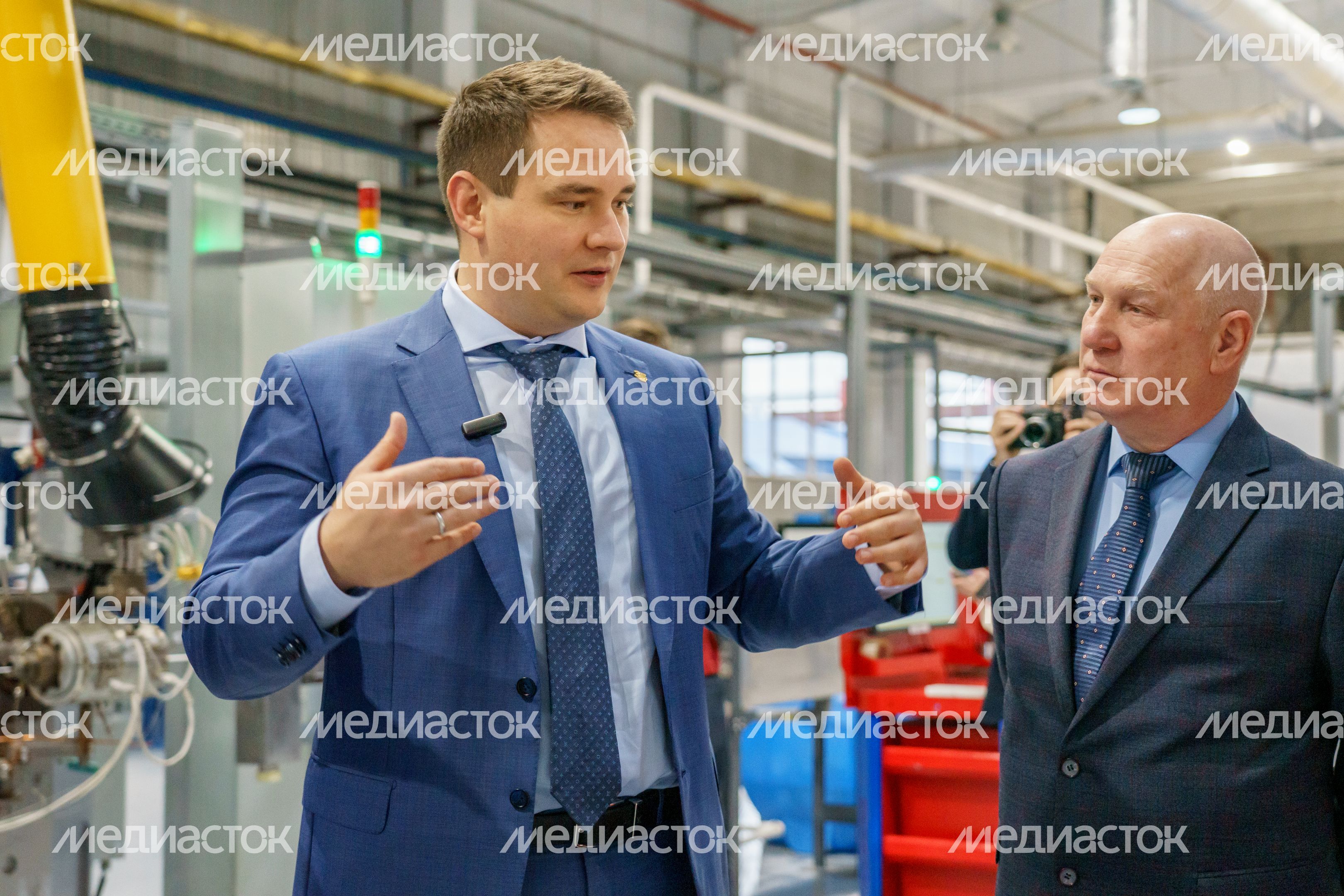 Воровское. Открытие цеха завода «Москабель» Воровское. Открытие цеха завода «Москабель»