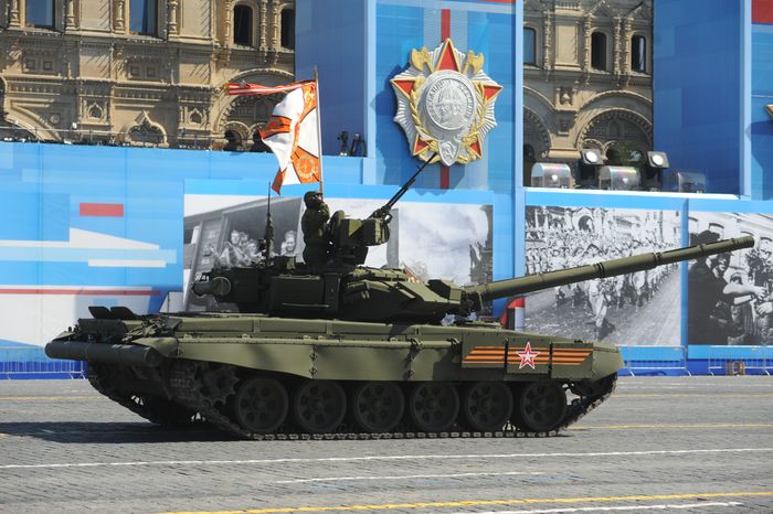 Генеральная репетиция парада Победы на Красной площади