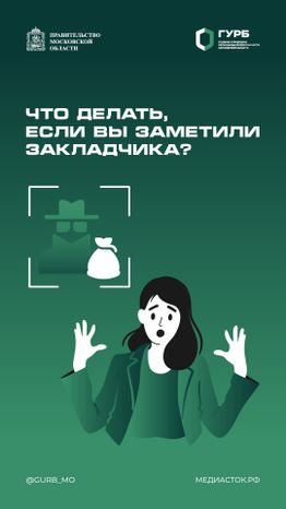 Что делать, если вы заметили закладчика вертикаль 01