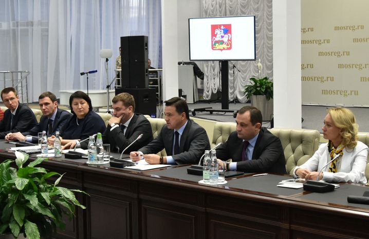 Рабочая встреча на тему объединения Балашихи и Железнодорожного