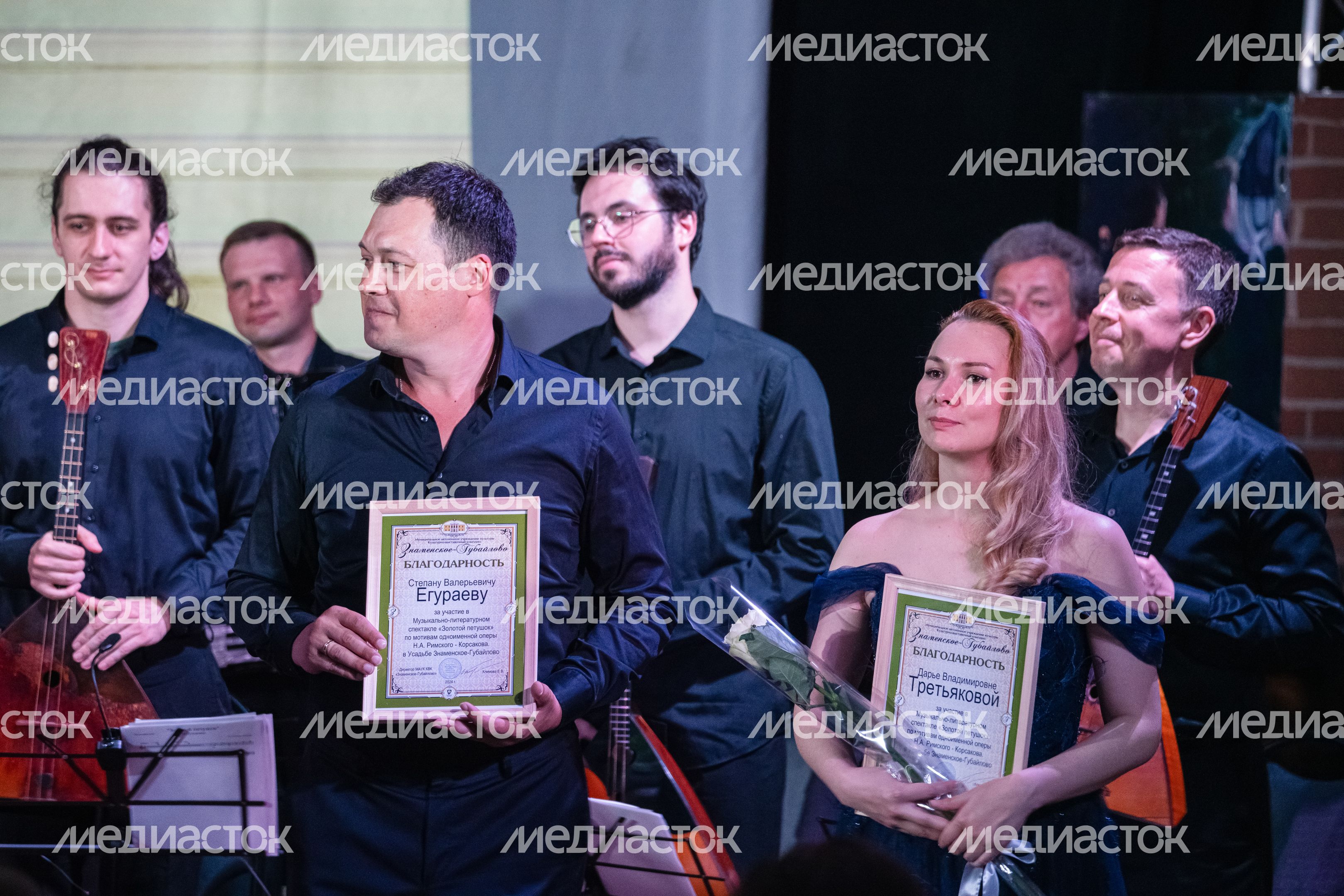 Музыкально-литературный спектакль «Золотой петушок» в усадьбе Знаменское-Губайлово