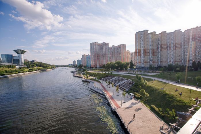 Красногорск. Павшинская пойма. Набережная