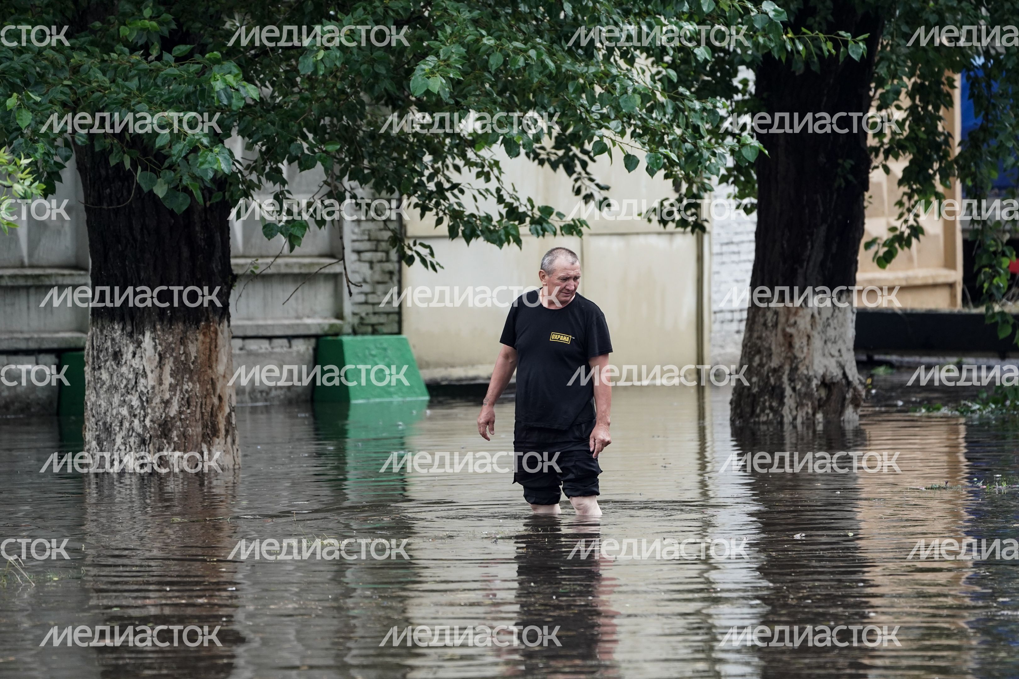 Последствия ливня в Москве Последствия ливня в Москве