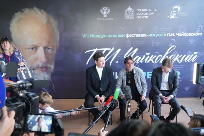 Денис Мацуев, Юрий Башмет и Василий Кузнецов на фестивале искусств