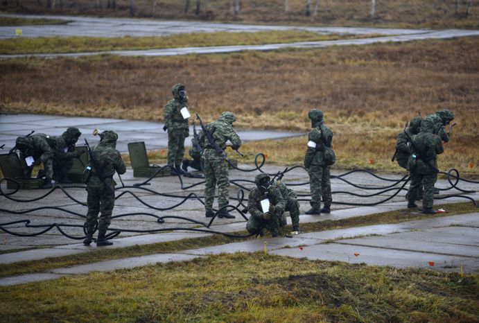 Учение по ликвидации последствий чрезвычайной ситуации химического и биологического характера
