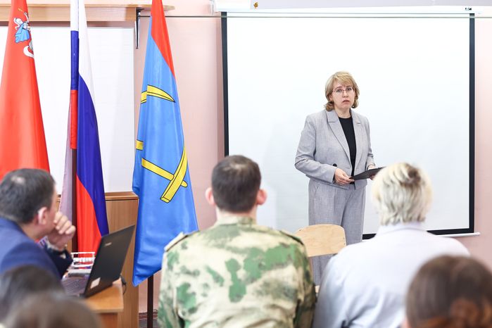 «Урок мужества» с участием Губернатора Подмосковья в Климовске