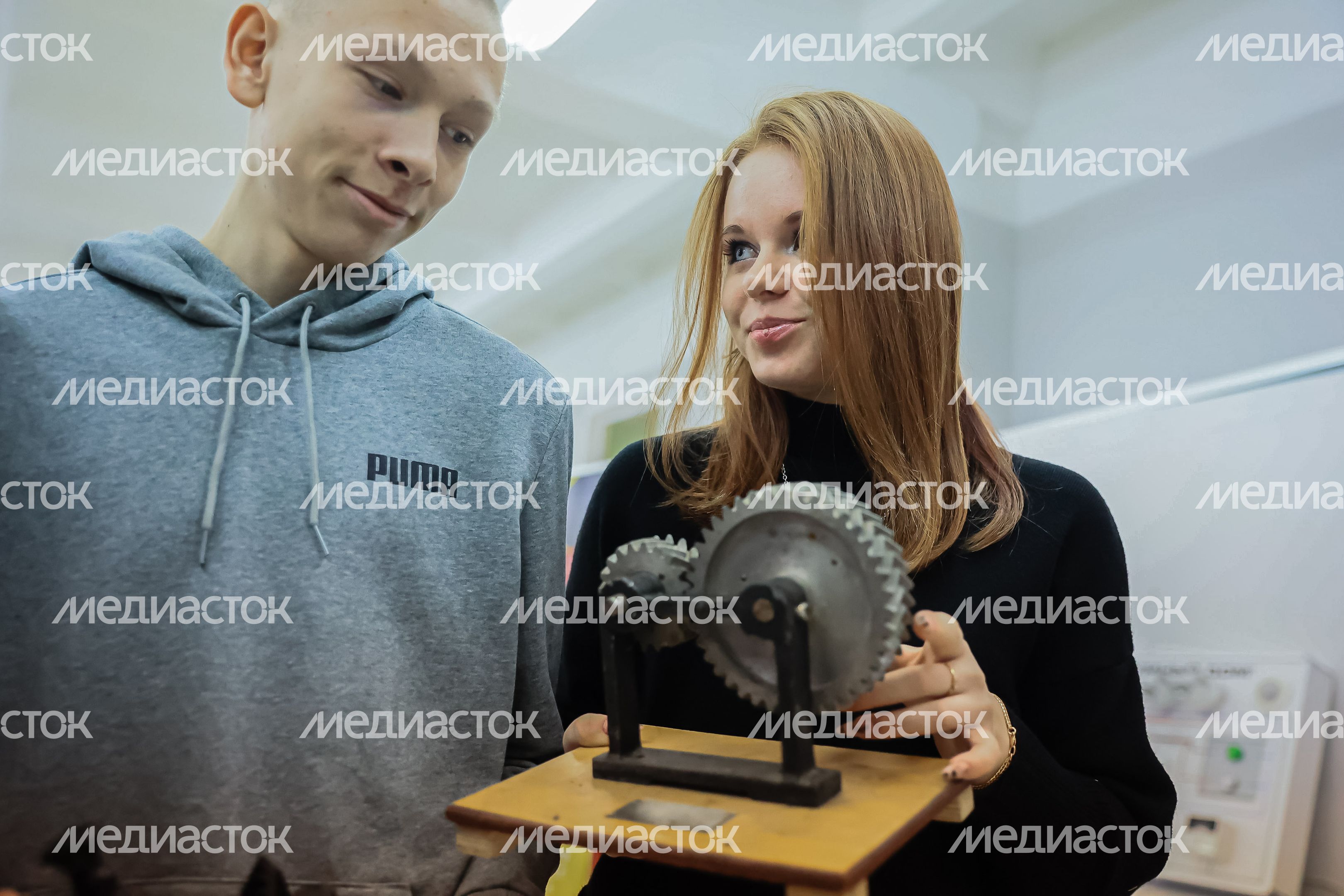 Посещение Губернатором Павлово-Посадского Техникума