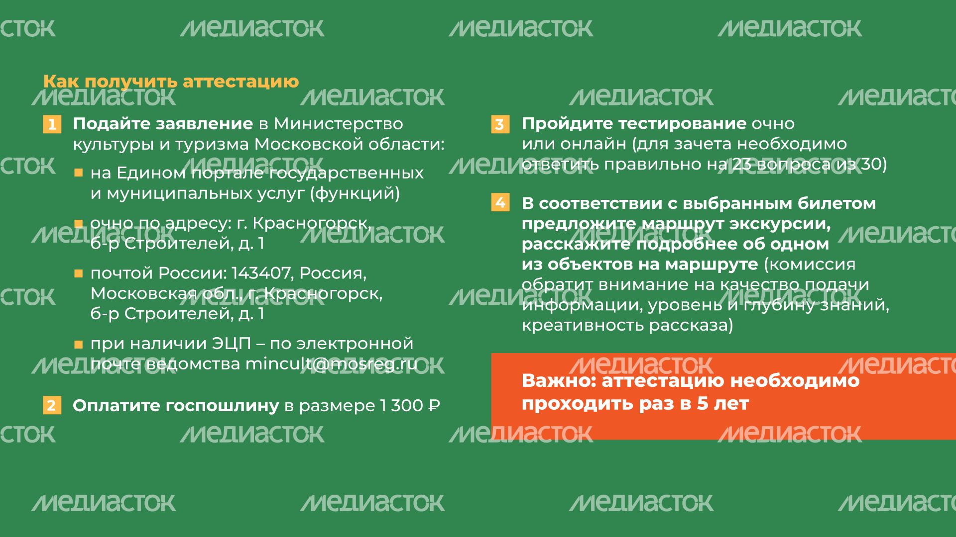 Аттестация экскурсоводов Аттестация экскурсоводов