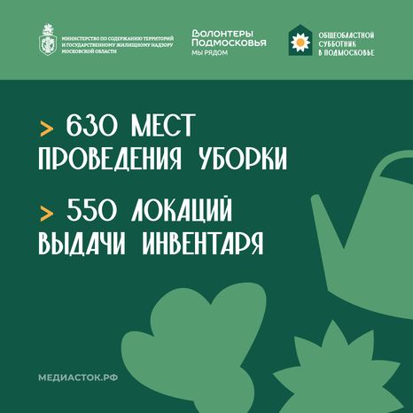 Субботник в Подмосковье 2026 Квадрат 05