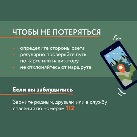 Как не потеряться в лесу