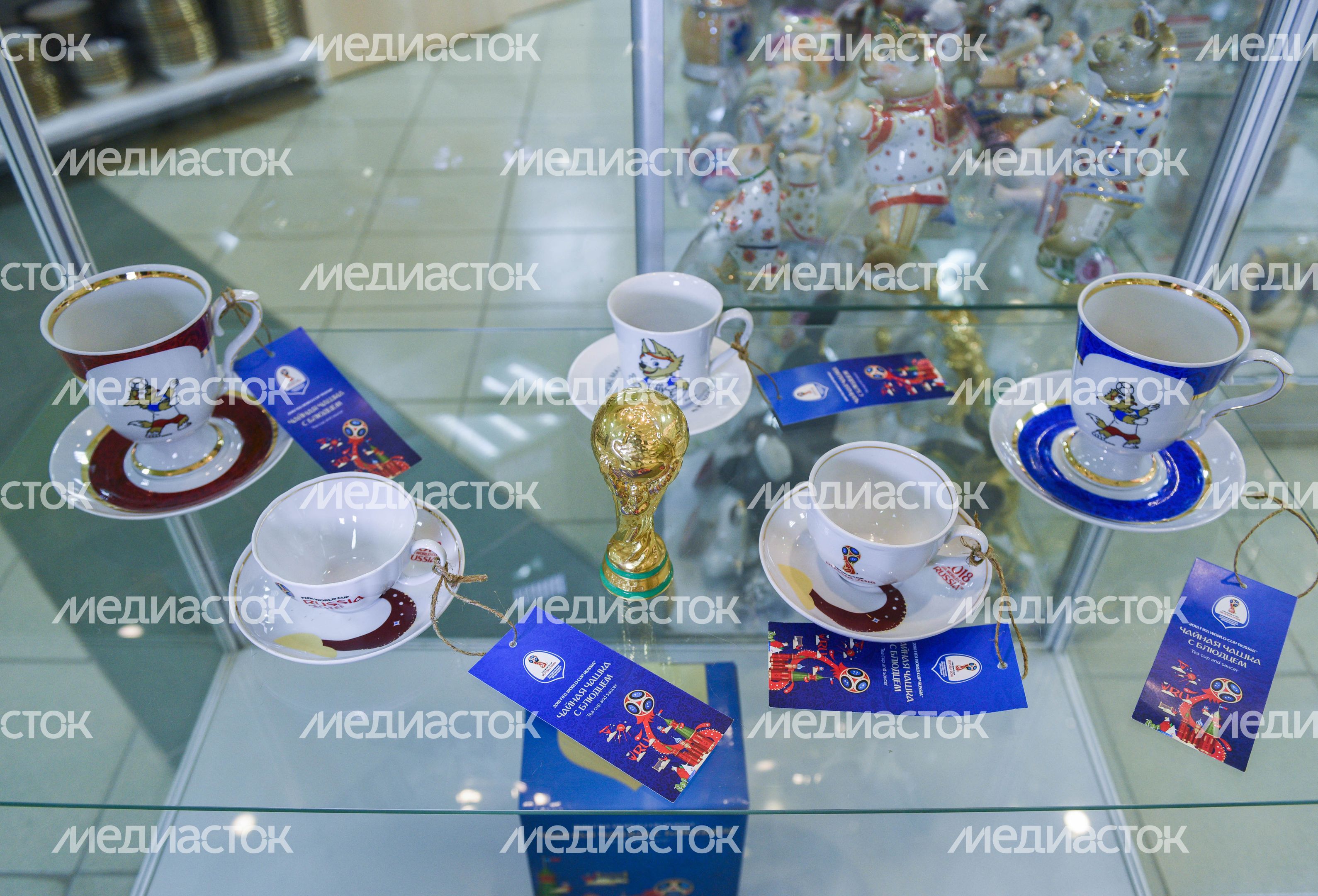 Производство сувениров ЧМ‑2018 на заводе «Дулевский фарфор»