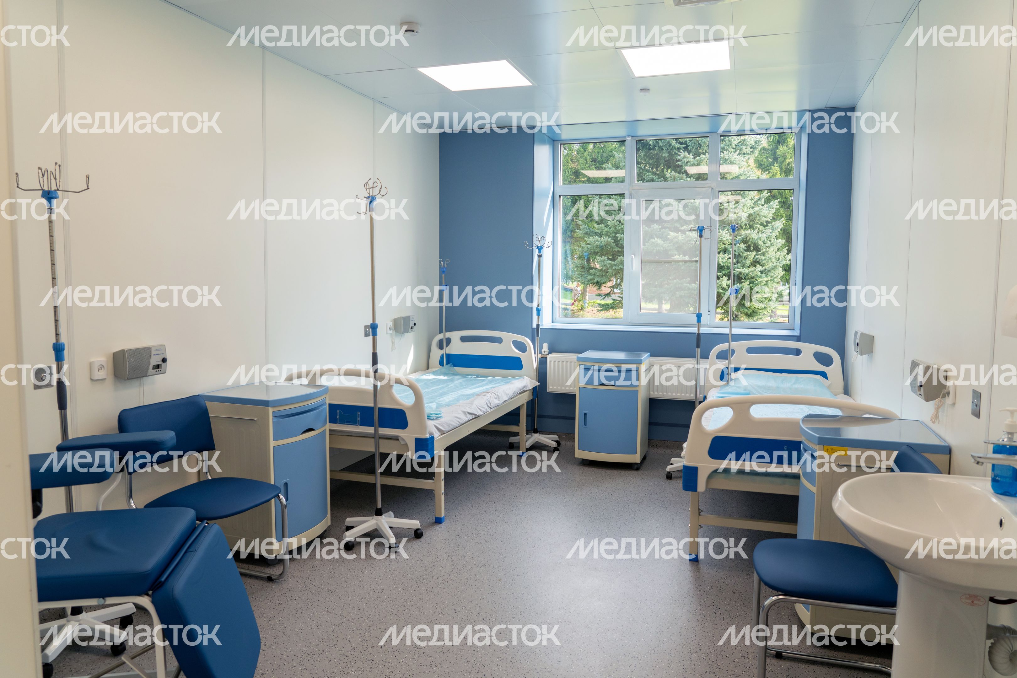 Дневной стационар взрослой поликлиники в Талдоме после капитального ремонта. Корпус «Б» Дневной стационар взрослой поликлиники в Талдоме после капитального ремонта. Корпус «Б»