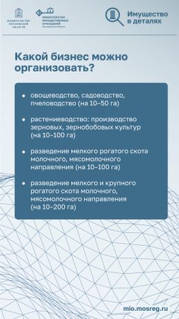 Имущество в деталях. Подмосковные 10га