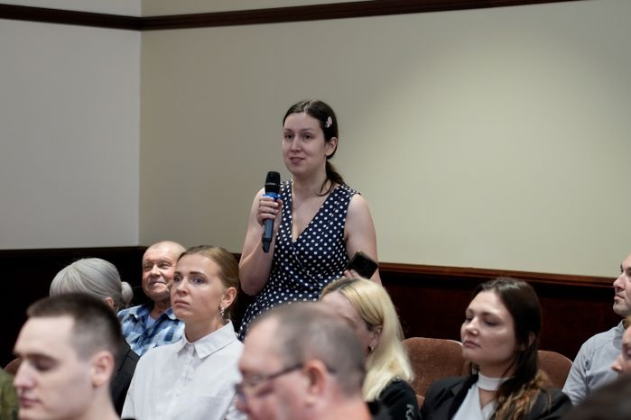 Ветераны СВО и семьи погибших героев в Доме правительства Московской области