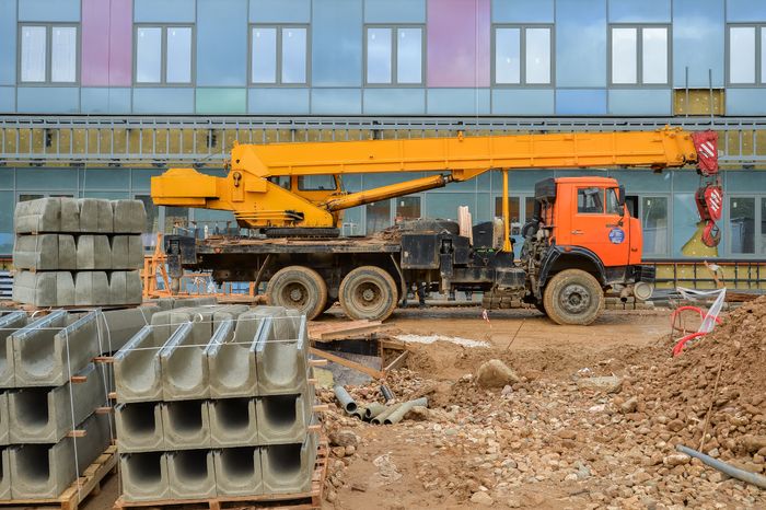 Красногорск. Строительство Красногорской детской областной больницы