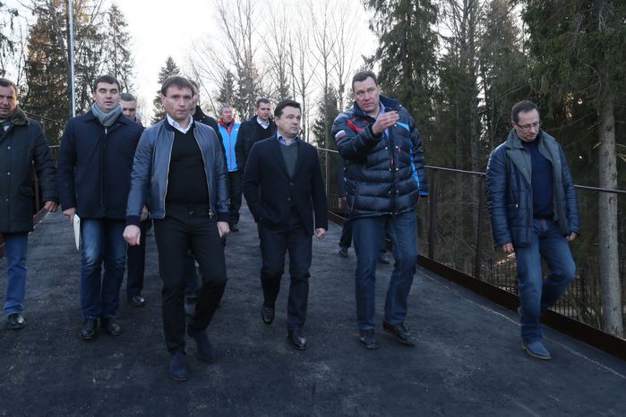 А. Воробьев посетил Центр спортивной подготовки и активного отдыха «Пересвет»
