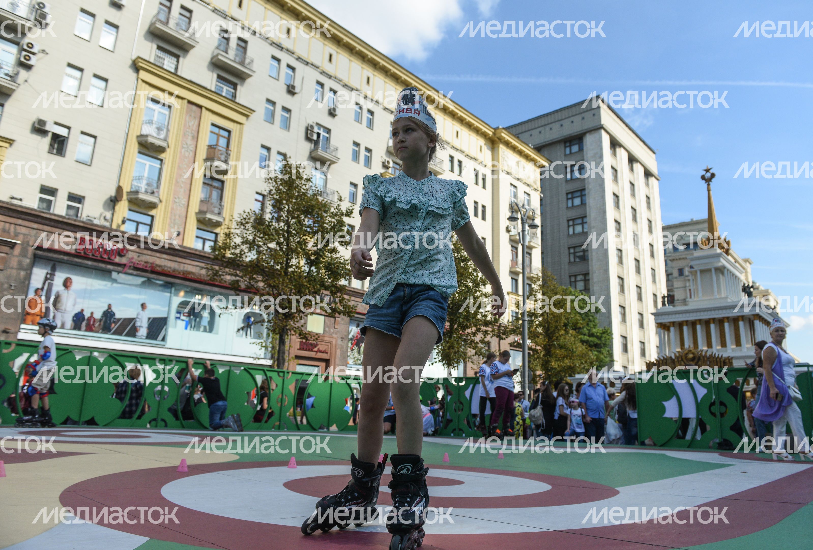 Празднование Дня города в Москве
