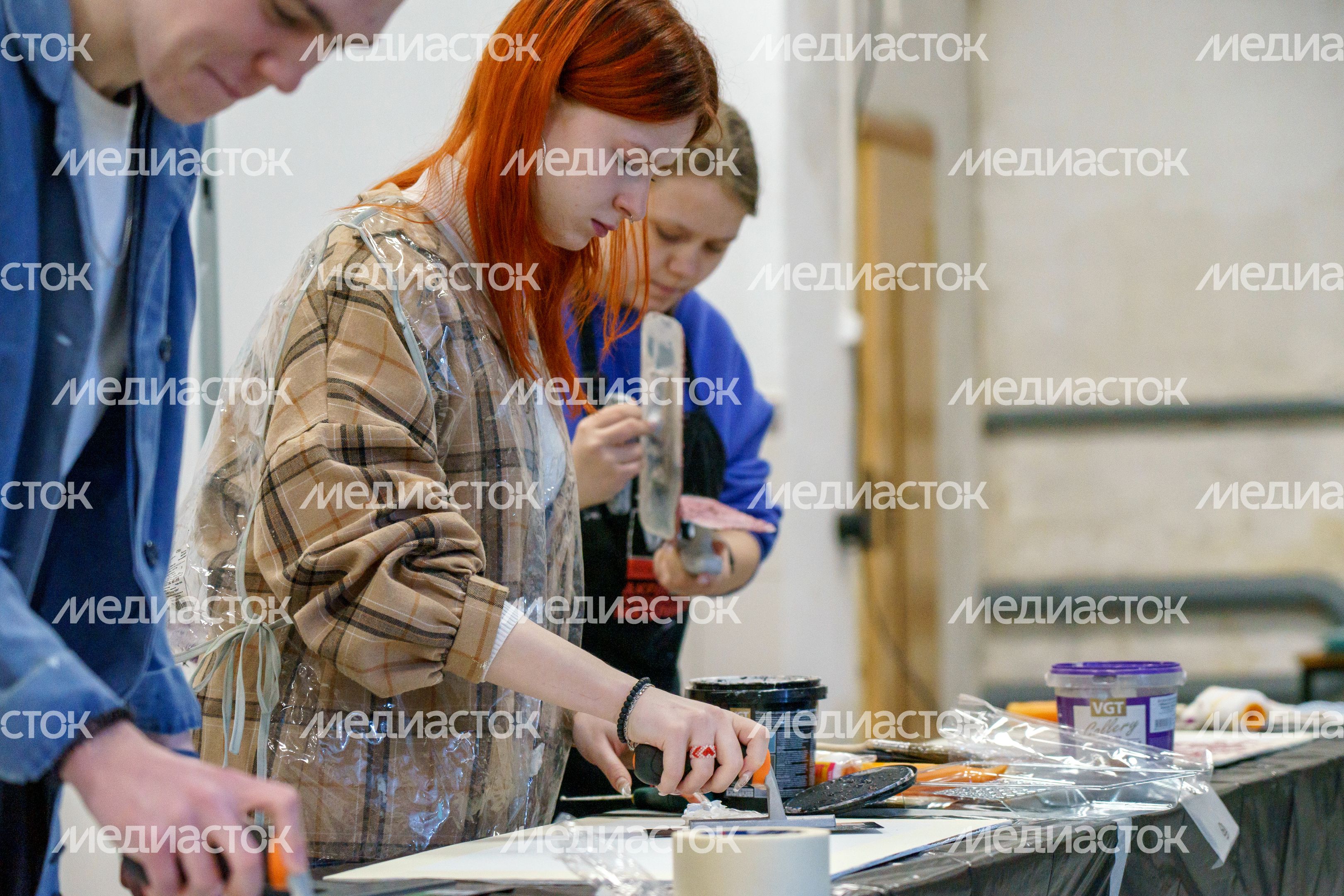 Центр строительно-логистической подготовки Подмосковного колледжа "Энергия" в Электроуглях