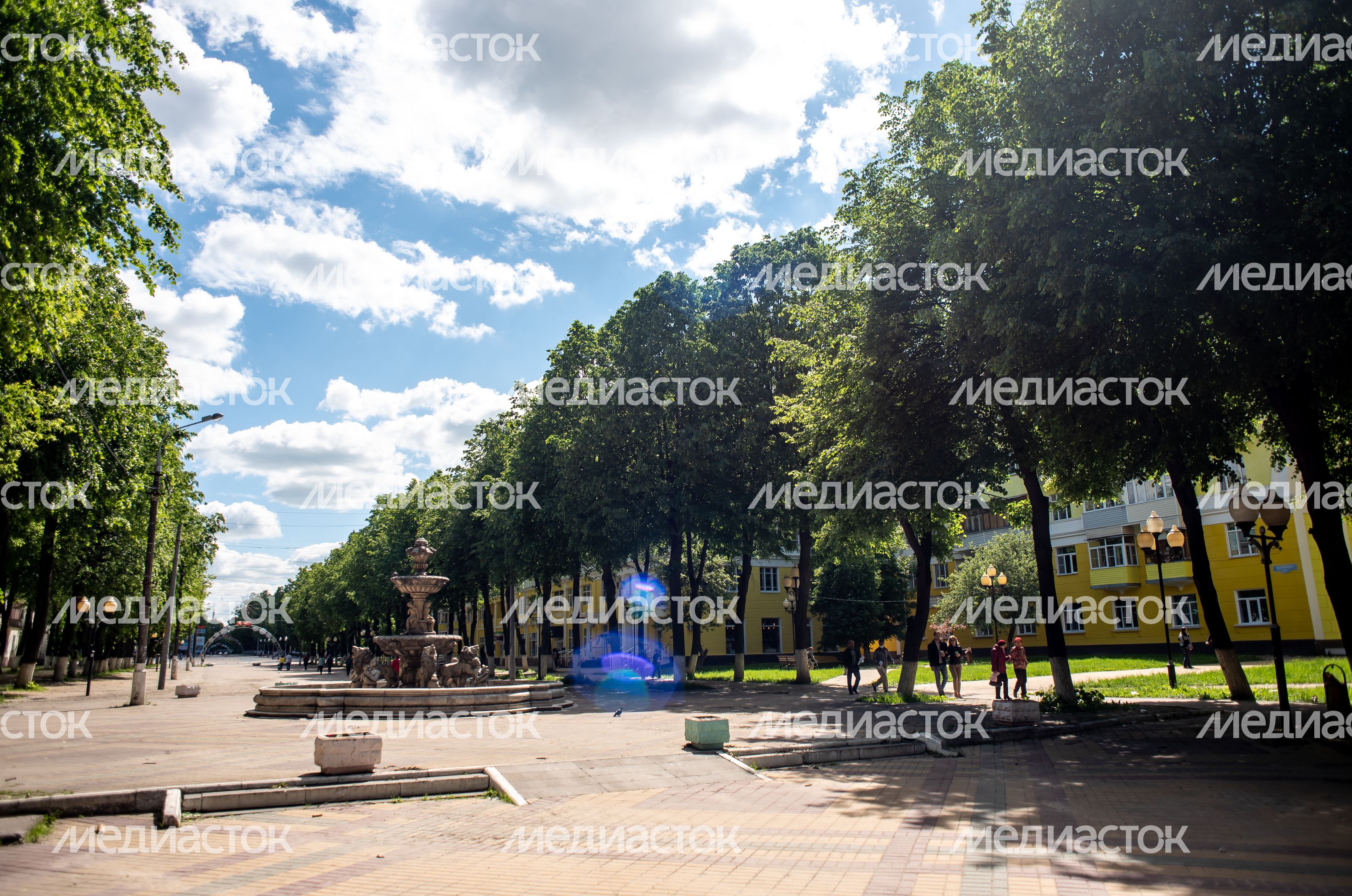 Летние виды города Ступино