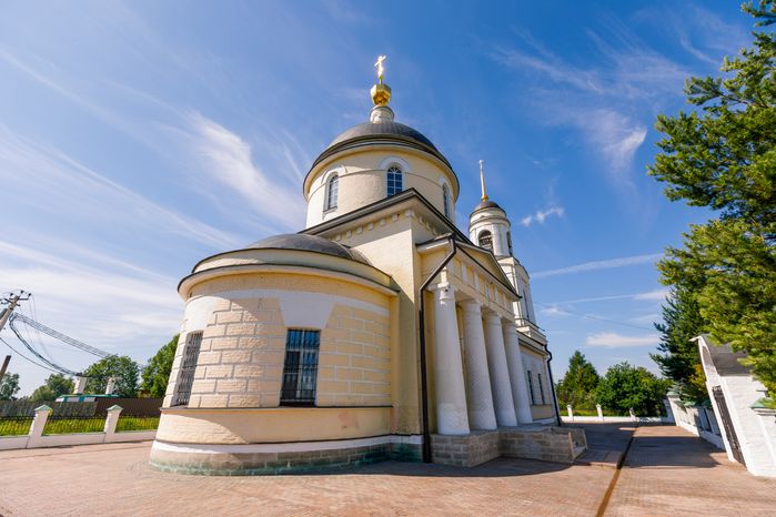 Церковь Преображения Господня в селе Радонеж Сергиево-Посадского округа