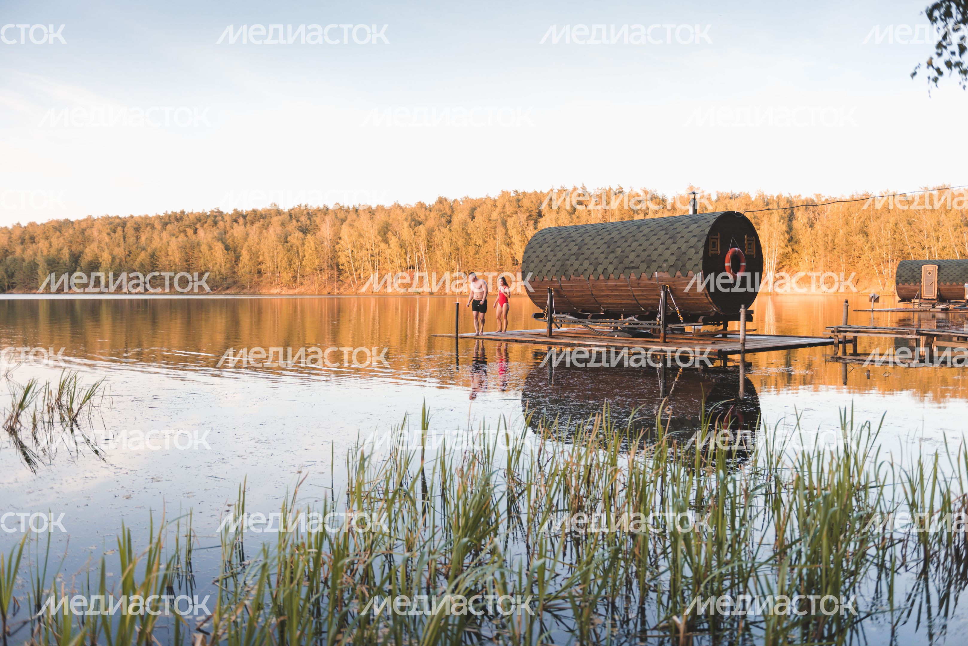 Осенние бани в Подмосковье