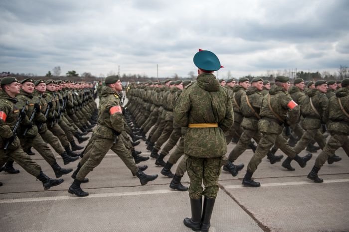 Репетиция Парада Победы в Алабино