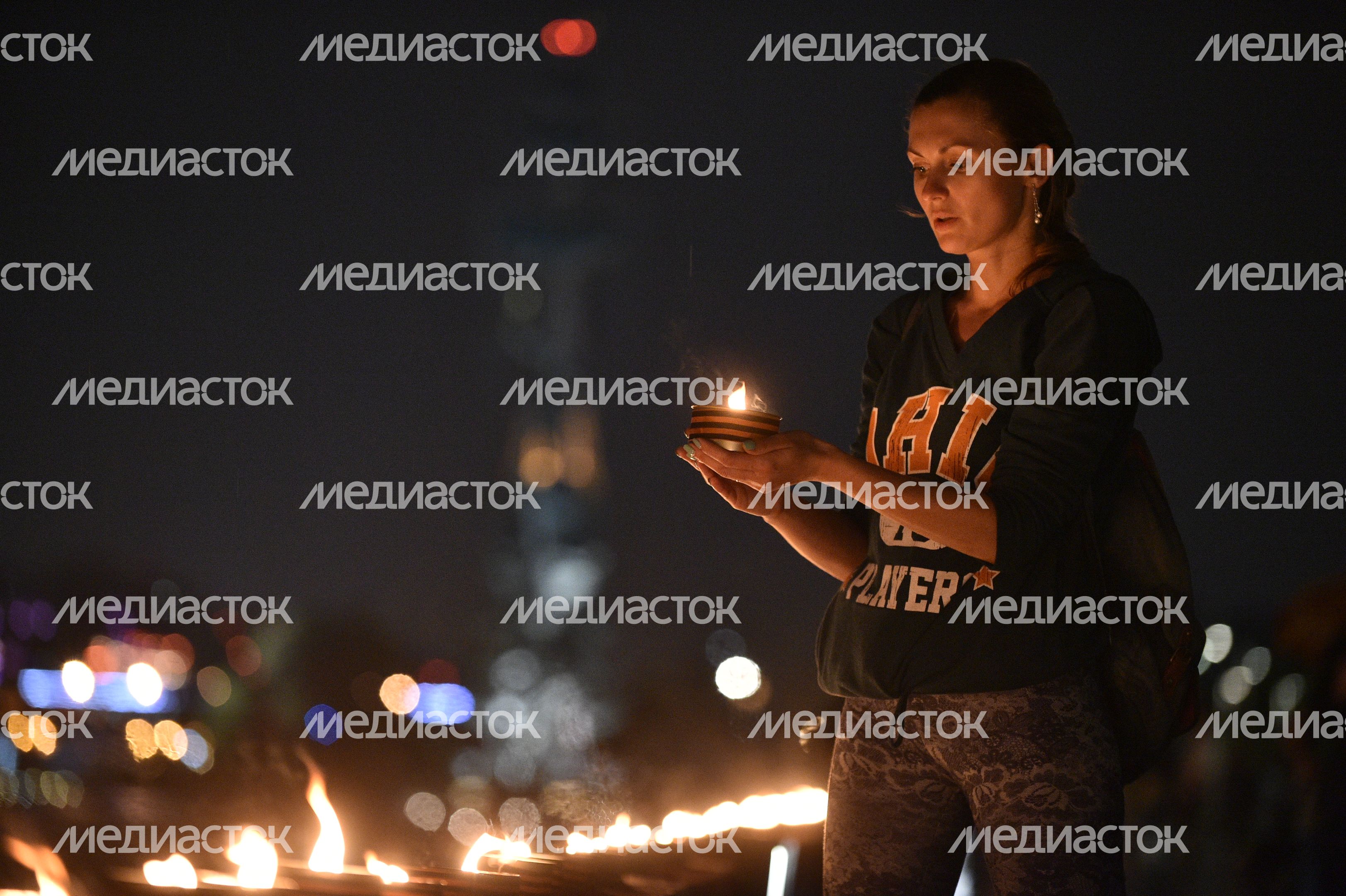 Акция «Линия памяти» в День памяти и скорби в Москве Акция «Линия памяти» в День памяти и скорби в Москве