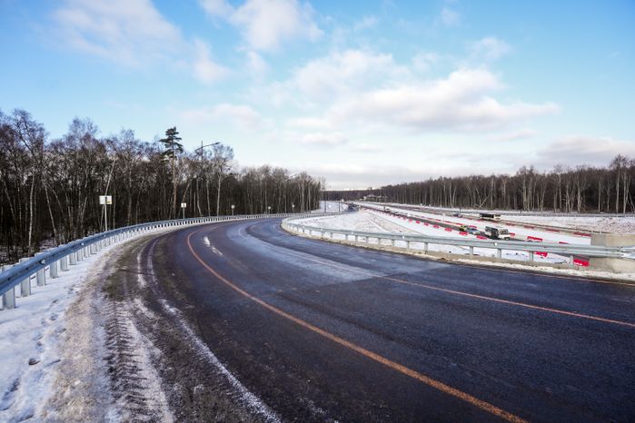 Первый участок Южно-Лыткаринской автомагистрали открыли в Ленинском округе