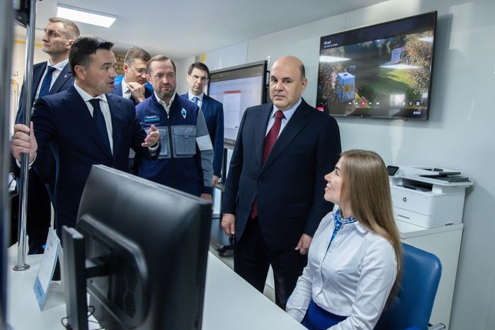 Встреча Губернатора Андрея Воробьева и Председателя Правительства РФ Михаила Мишустина