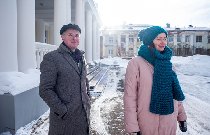 Зимние виды города Жуковский