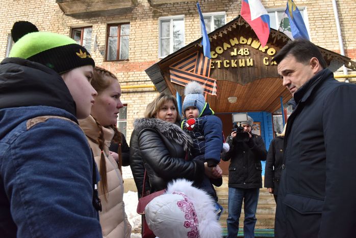 А. Воробьев посетил с рабочим визитом Одинцовский район