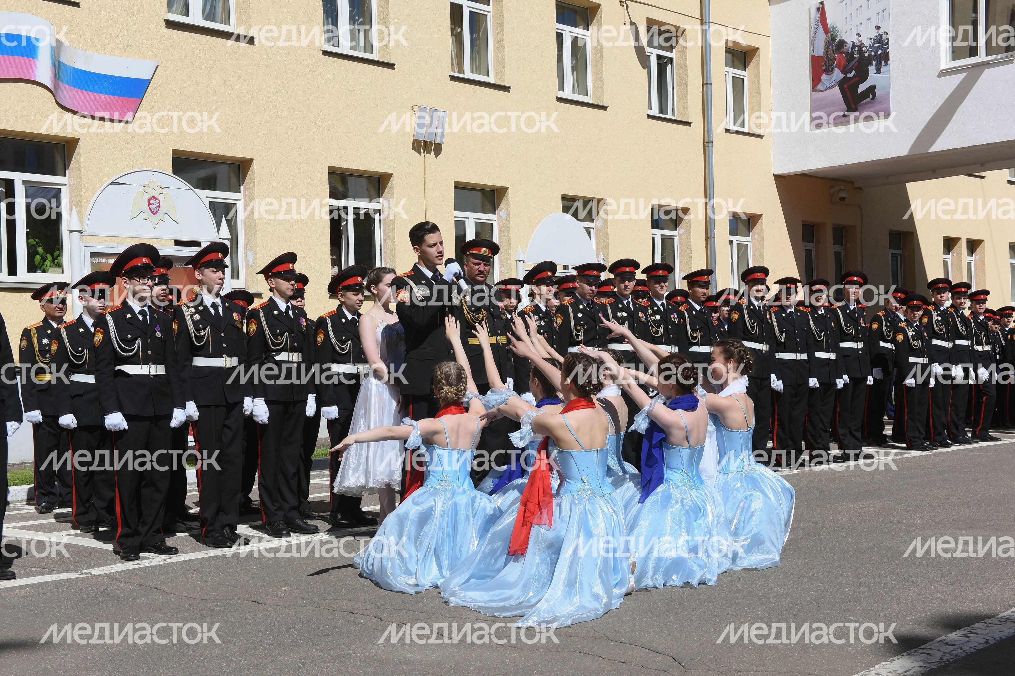 Последний звонок в Московском президентском кадетском училище имени М.А. Шолохова, 1 часть