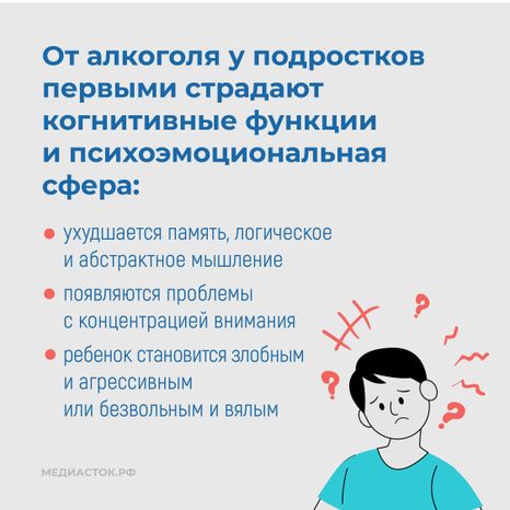 Алкоголь и развитие мозга квадрат 06