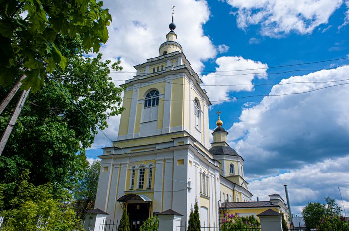 Весенние виды города Руза