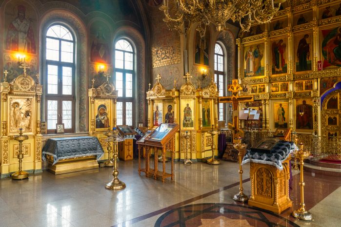 Храм Святителя Николая Чудотворца в селе Ангелово Красногорского округа