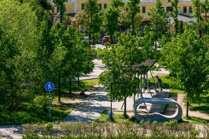 Виды города Дмитров Московской области