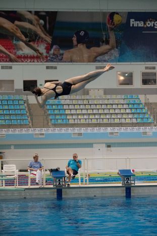 Руза. Всероссийские соревнования «Кубок Подмосковья» по прыжкам в воду