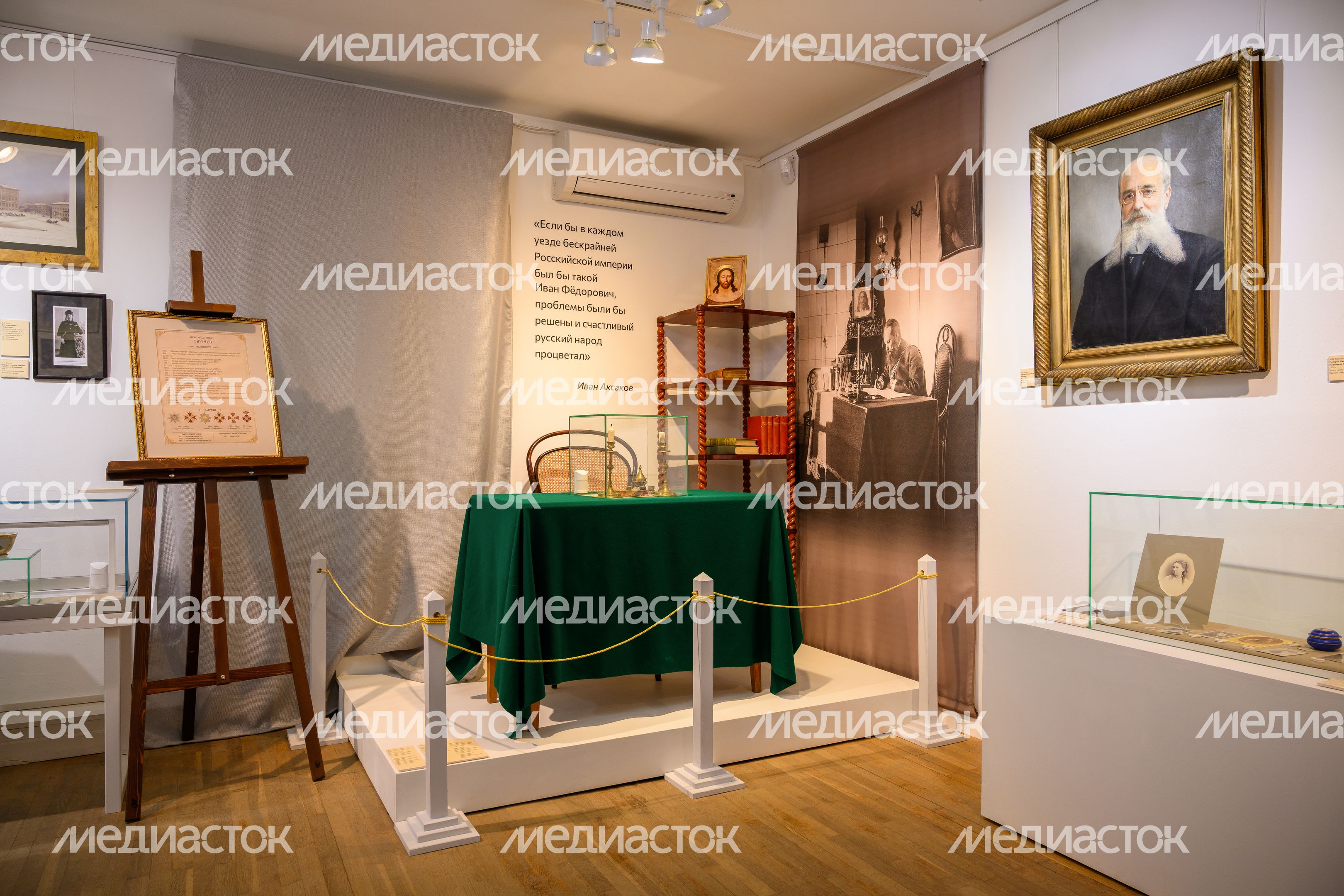 Экспонаты выставки «Хранители. Иван Федорович и Николай Иванович Тютчевы» в усадьбе Мураново Пушкинского округа